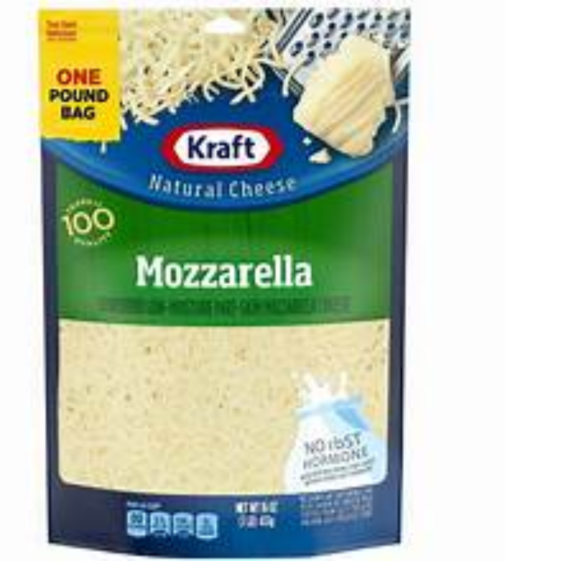 Kraft Shredded Mozzarella Main Image